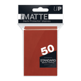 ULTRA PRO - Micas Pro-Matte STND Deck Protector c/50 Rojo - Gamesmart